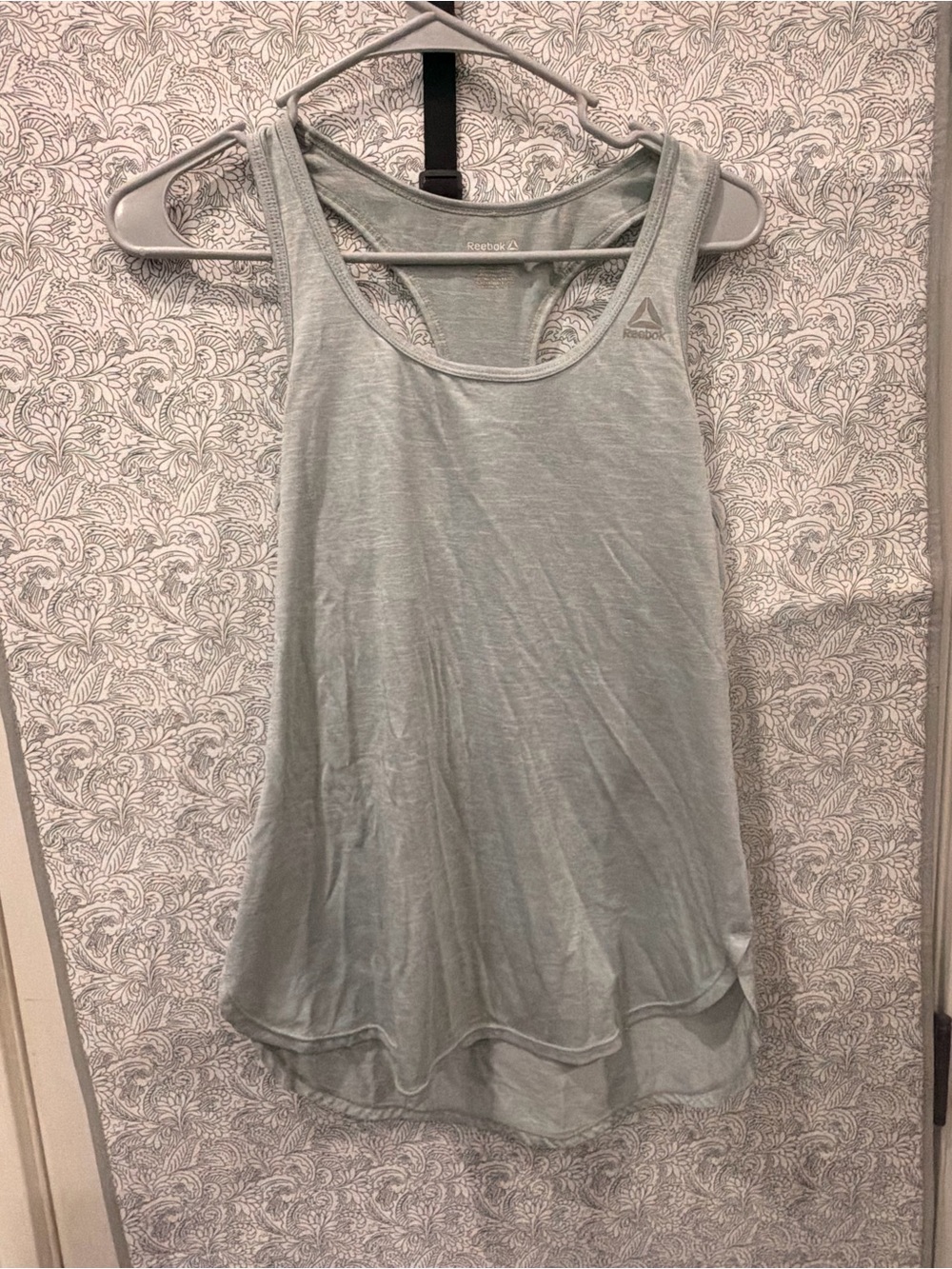 Reebok Sage Green Racerback Workout Tank